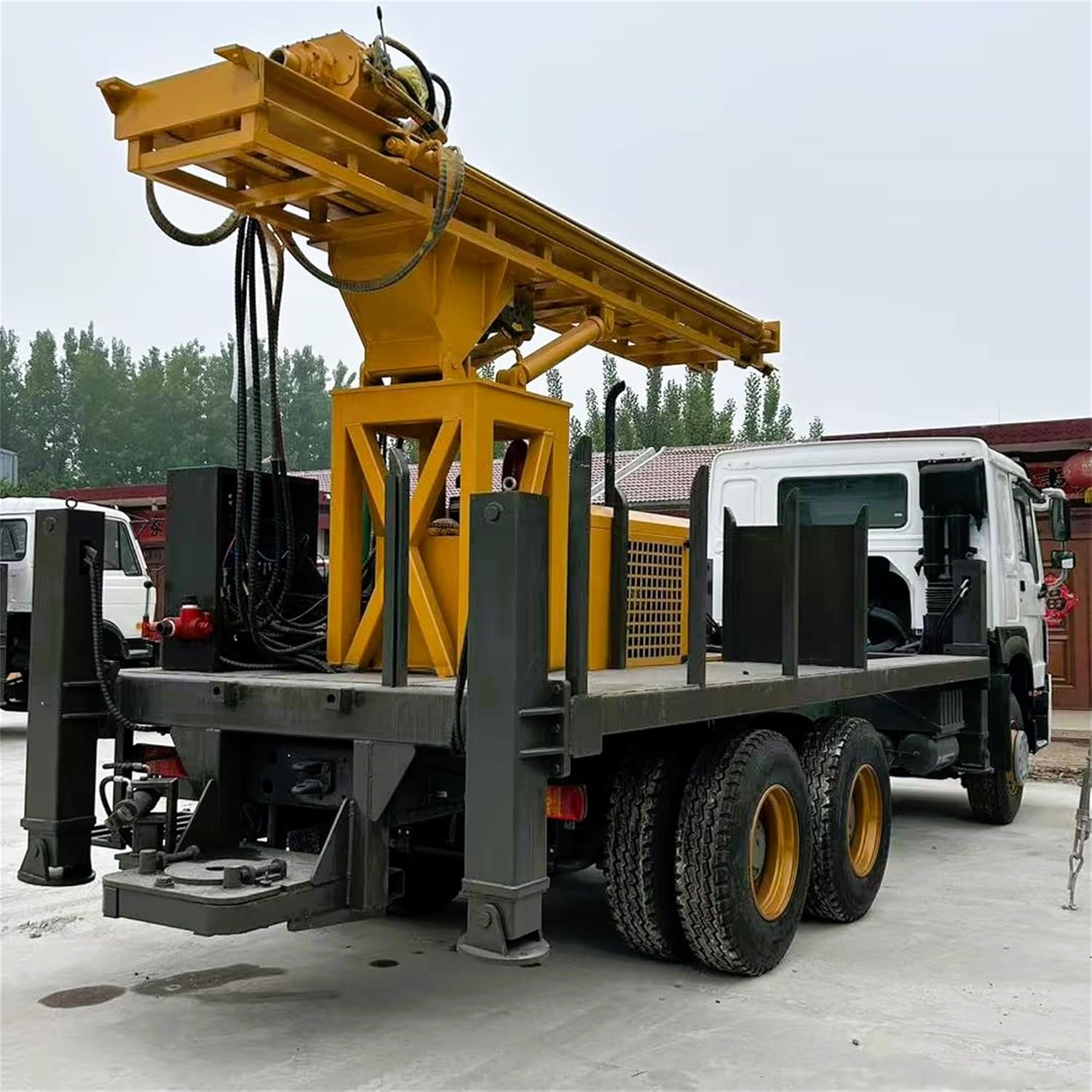 Step-by-step guide for 300m truck mounted water well drilling rig,best truck mounted drilling machine,300m borehole drilling rig pros cons,heavy duty mobile well drill rig,geological exploration drilling equipment worth buying,where to buy mining survey borehole machine - complete tutorial