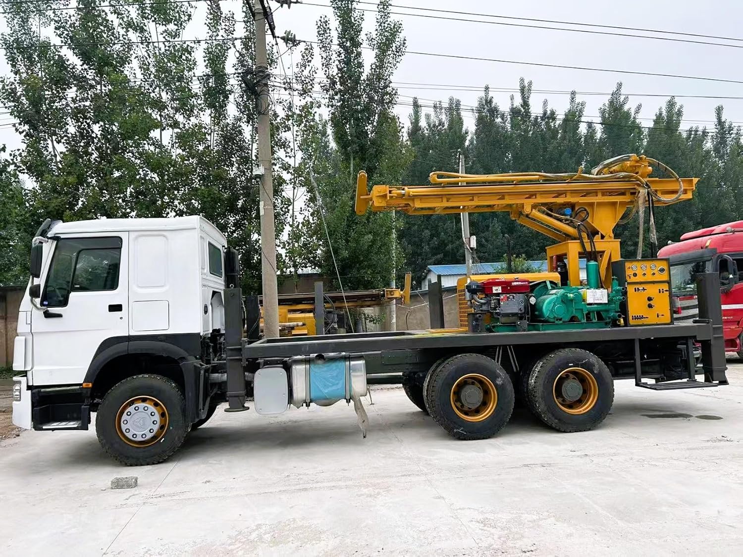 300m truck mounted water well drilling rig,best truck mounted drilling machine,300m borehole drilling rig pros cons,heavy duty mobile well drill rig,geological exploration drilling equipment worth buying,where to buy mining survey borehole machine performance testing and real-world results