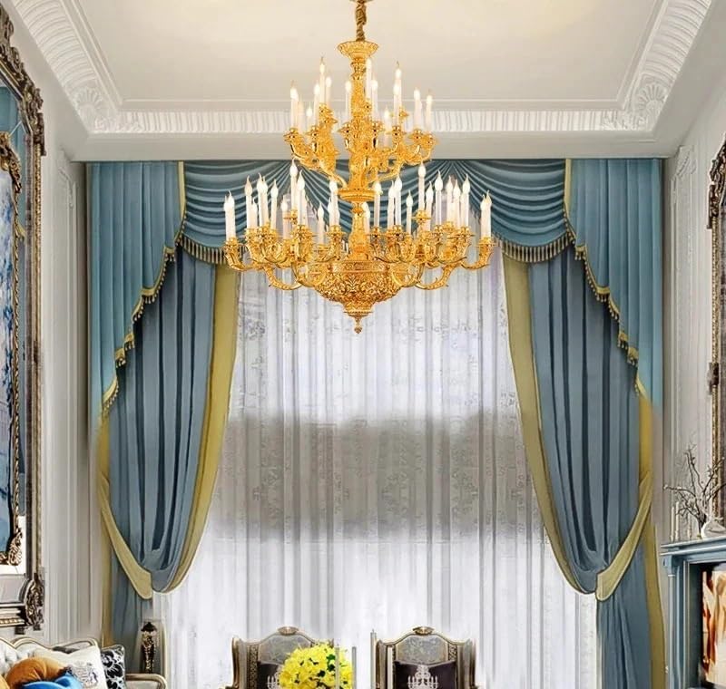 big brass chandelier review,buy brass chandelier,brass chandelier pros cons,is brass chandelier worth it,royal empire chandelier heavy duty,best huge chandeliers for foyer - detailed features and technical specifications