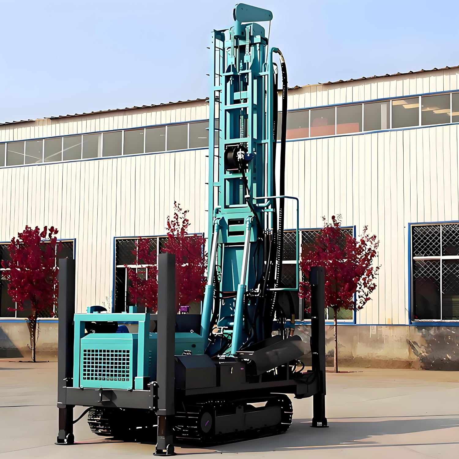 buy portable borehole drilling machine,mini water well drill rig worth it,portable borehole drilling machine pros cons,crawler ground drilling equipment review,best compact mobile drill rig,should I buy a portable drilling rig unboxing and complete package contents
