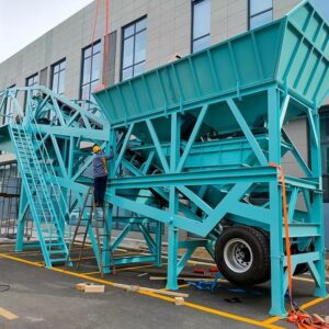 Image 1 of custom concrete batching plant
