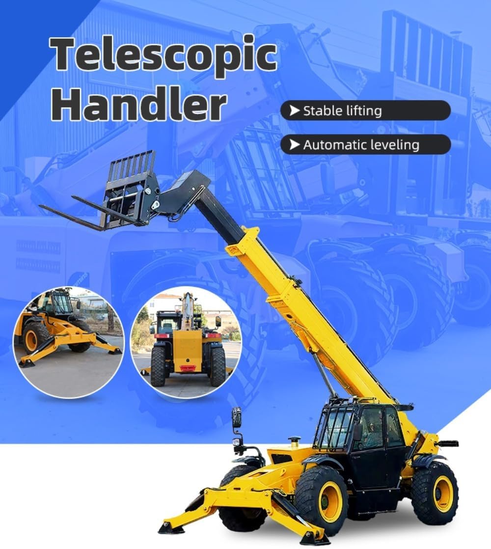 heavy duty telescopic forklift,best telescopic handler for construction,heavy duty telescopic forklift worth buying,telescopic forklift vs telehandler,heavy duty reach handler pros cons,buy telescopic material handler unboxing and complete package contents