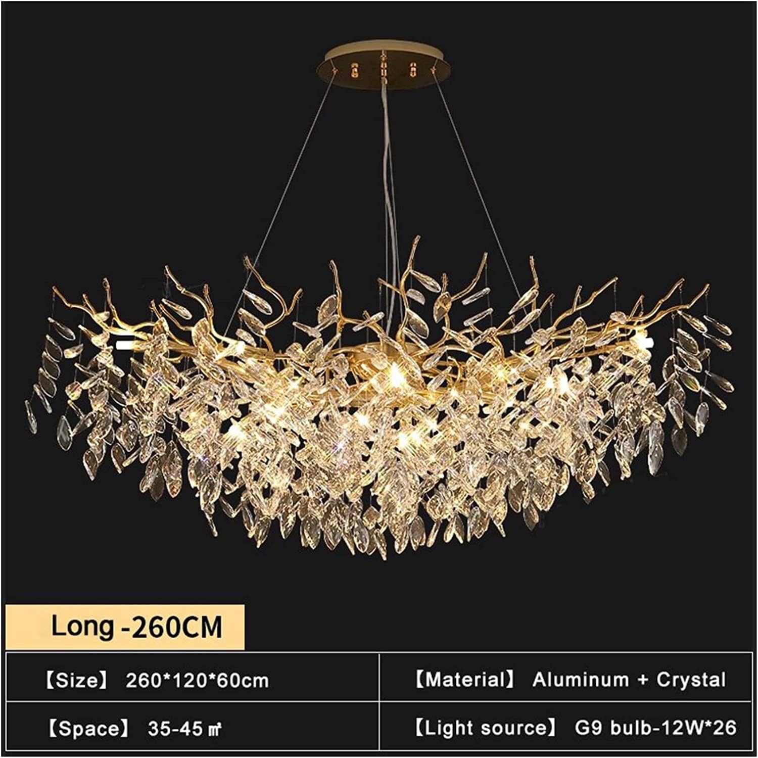 modern gold crystal chandeliers review,buy modern gold crystal chandelier,modern gold crystal chandelier pros cons,best gold crystal chandelier for dining room,gold crystal chandelier worth it,ZGSXQT chandelier honest review unboxing and complete package contents