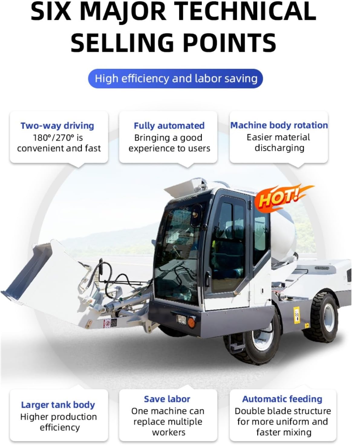 self-loading concrete mixer truck,concrete mixer truck with loader,self loading concrete mixer price,self-loading concrete mixer pros cons,best self-loading concrete mixer for uneven terrain,should I buy a self-loading concrete mixer truck performance testing and real-world results