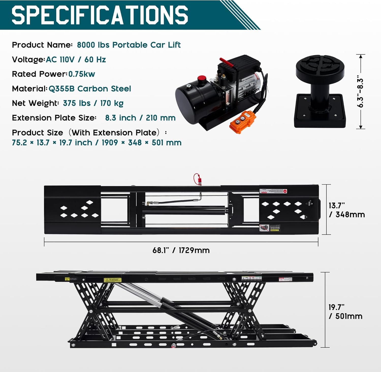 Albott 8000 LBS portable car lift review,Albott 8000 LBS car lift review and rating,Albott portable car lift worth buying,Albott car lift review pros cons,Albott 8000 LBS lift review honest opinion,Albott portable car lift review verdict unboxing and complete package contents