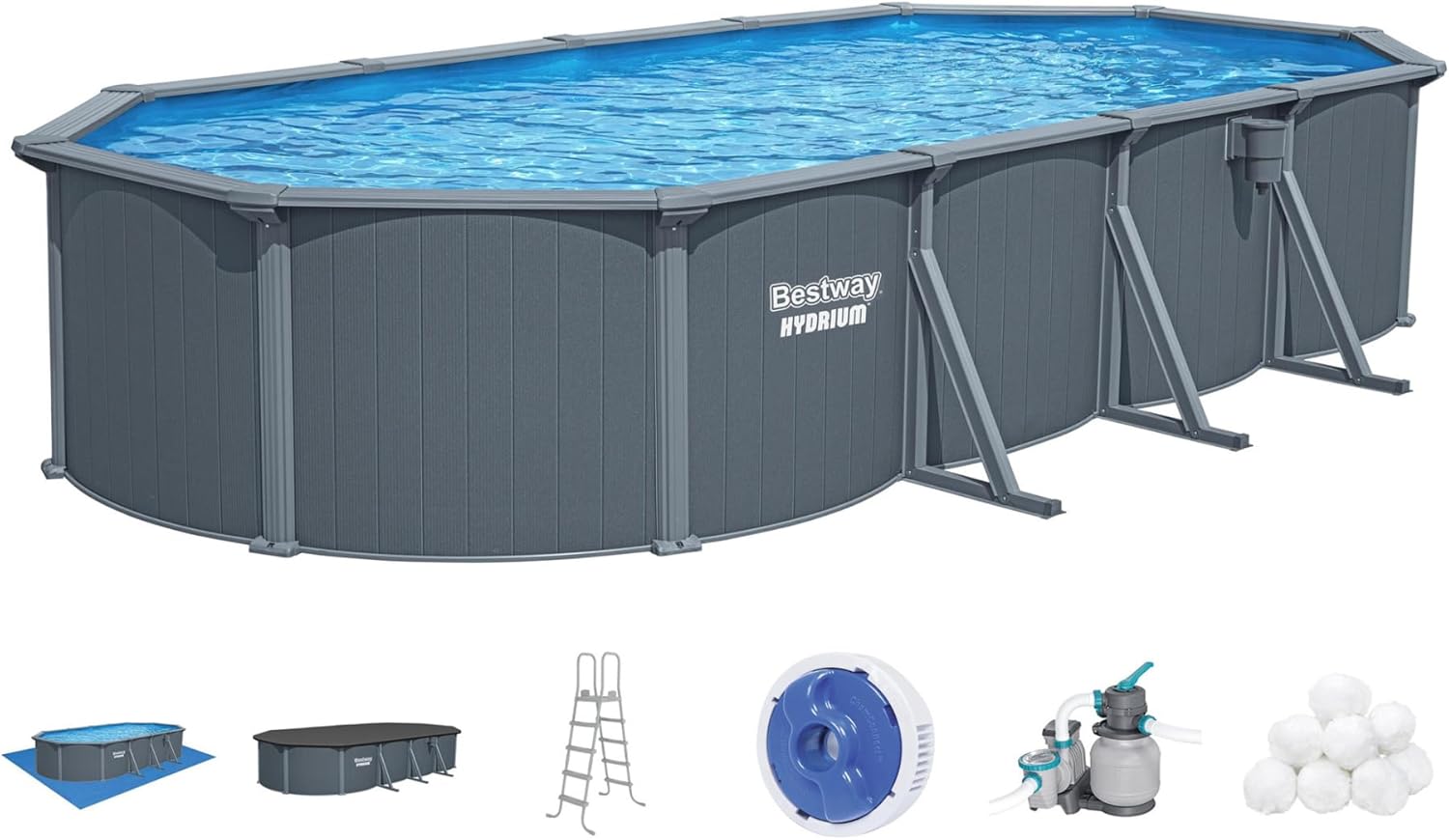Bestway Hydrium pool review,Bestway Hydrium above ground pool review,Bestway Hydrium pool review pros cons,Bestway Hydrium pool honest review,Bestway Hydrium oval pool review verdict,Bestway Hydrium 24x12 pool review and rating - detailed features and technical specifications