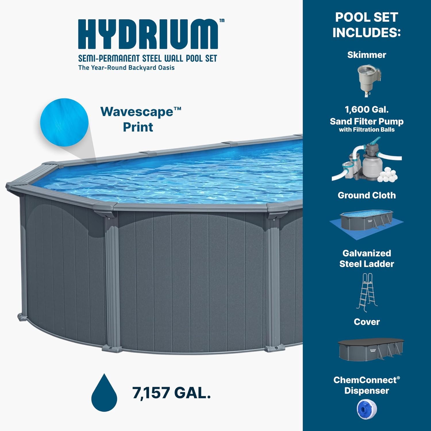 Step-by-step guide for Bestway Hydrium pool review,Bestway Hydrium above ground pool review,Bestway Hydrium pool review pros cons,Bestway Hydrium pool honest review,Bestway Hydrium oval pool review verdict,Bestway Hydrium 24x12 pool review and rating - complete tutorial
