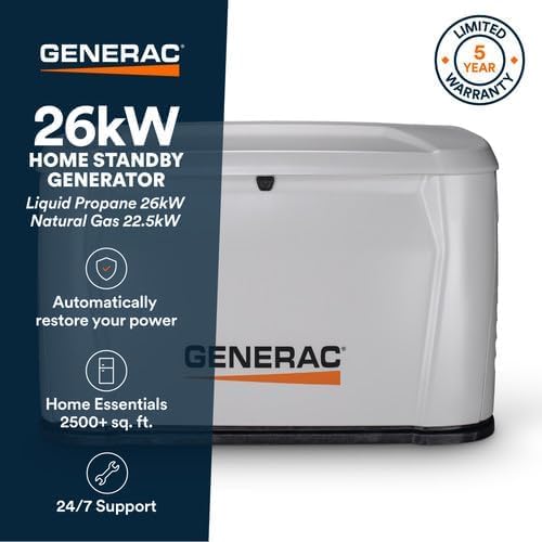 Generac 26kW Home Standby Generator review,Generac 26kW vs alternatives,best whole house generator,Generac 26kW pros cons,should I buy Generac 26kW,Generac 26kW worth buying performance testing and real-world results