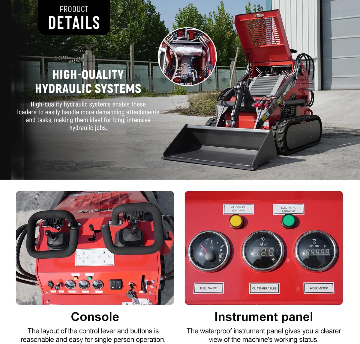 HUAYEE HY480C mini skid steer review,best mini skid steer for soft ground,HY480C vs other mini skid steers,HUAYEE HY480C pros cons,is the HY480C worth buying,mini skid steer tracked loader comparison performance testing and real-world results