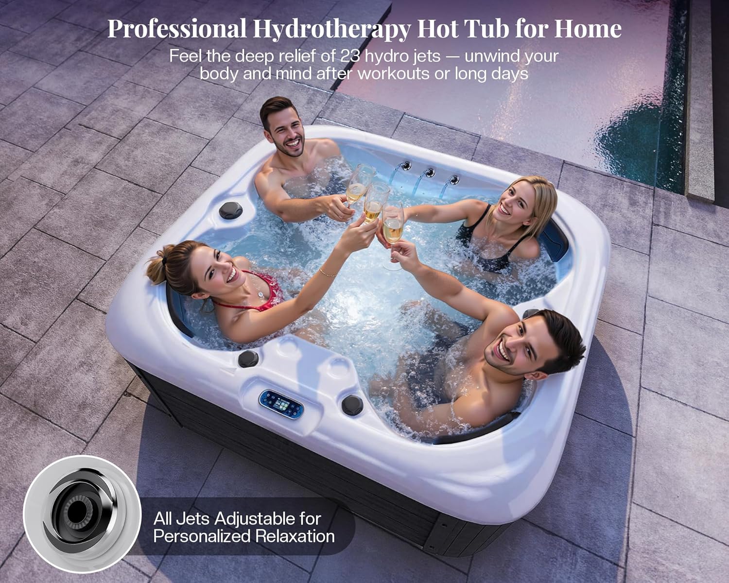 Step-by-step guide for Jocisland 4 person hot tub review,should I buy Jocisland hot tub,Jocisland hot tub pros cons,best 4 person plug and play hot tub,Jocisland hot tub vs competitors,Jocisland hot tub worth buying - complete tutorial