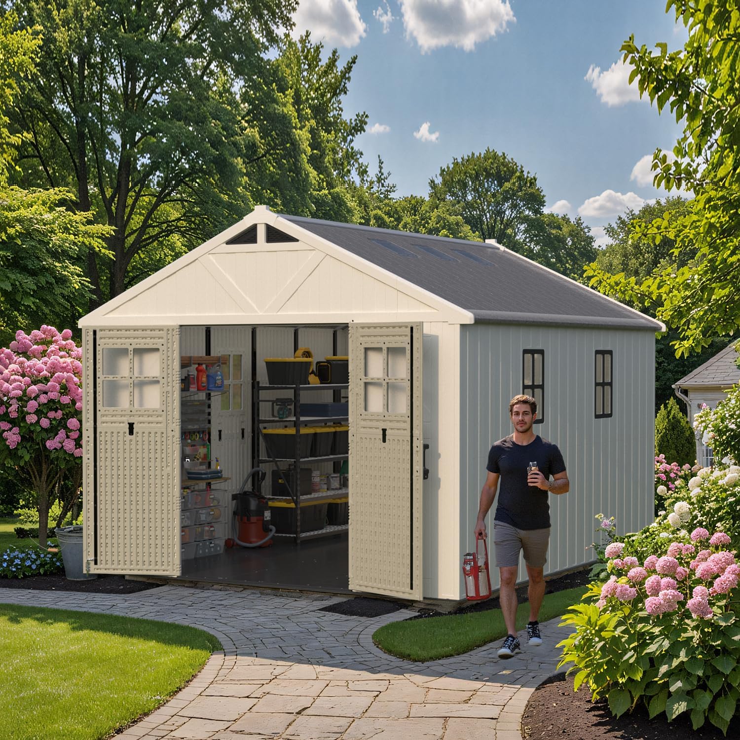 Patiowell 10x12 storage shed review,Patiowell storage shed review and rating,Patiowell 10x12 shed review pros cons,is Patiowell shed worth buying,Patiowell shed review honest opinion,Patiowell 10x12 shed review verdict unboxing and complete package contents