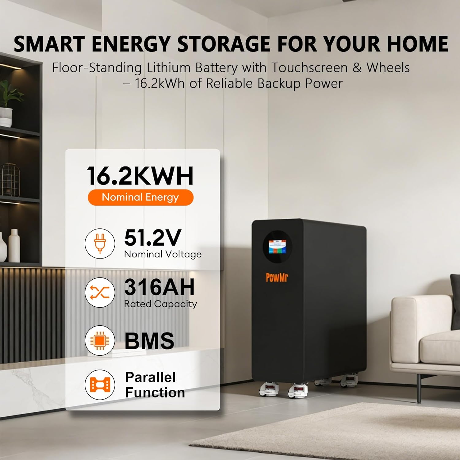 Step-by-step guide for PowMr 48V 316Ah battery review,PowMr 16kWh LiFePO4 battery review and rating,is PowMr 48V battery worth buying,PowMr floor-standing battery review pros cons,PowMr 200A battery review honest opinion,PowMr battery review verdict - complete tutorial