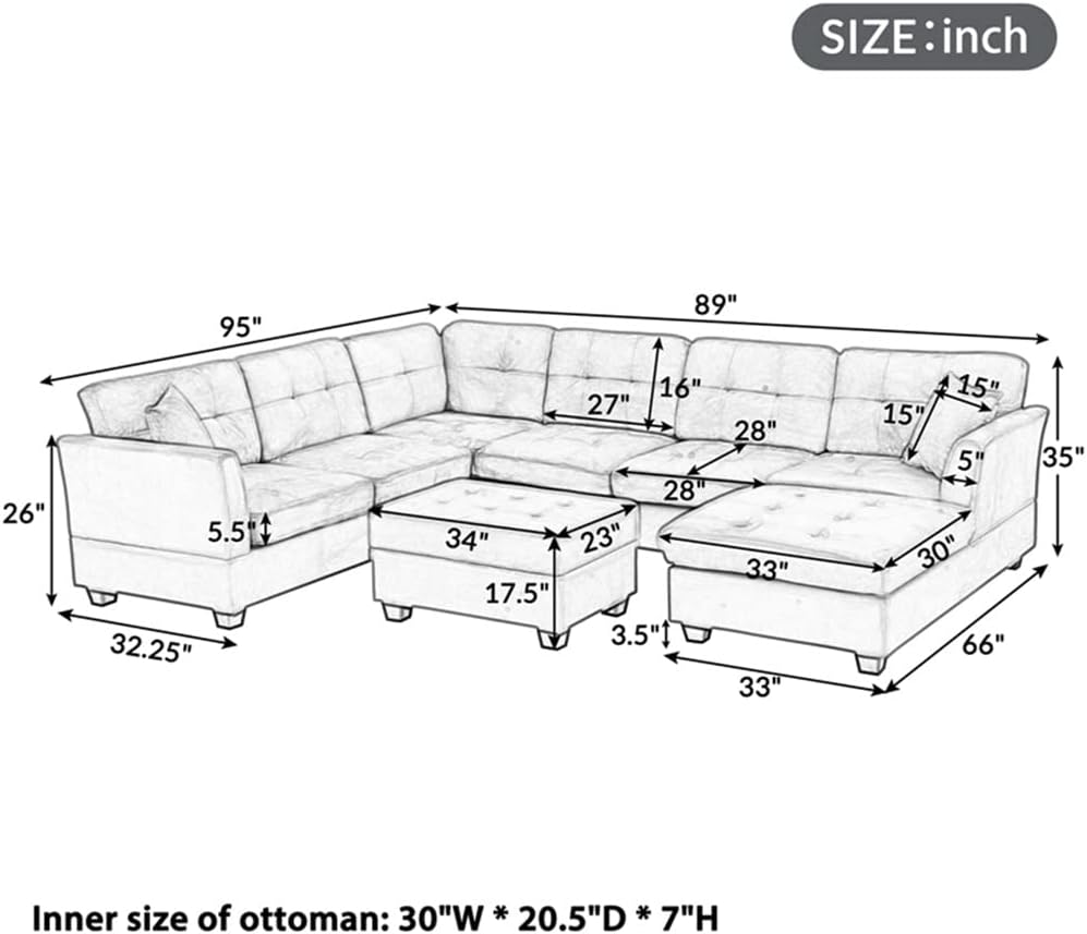 Step-by-step guide for U-Style Upholstery Sectional Sofa review,sectional sofa review and rating,is U-Style sectional worth buying,U-Style sofa review pros cons,U-Style sectional honest opinion,HSIJYGX sofa review verdict - complete tutorial