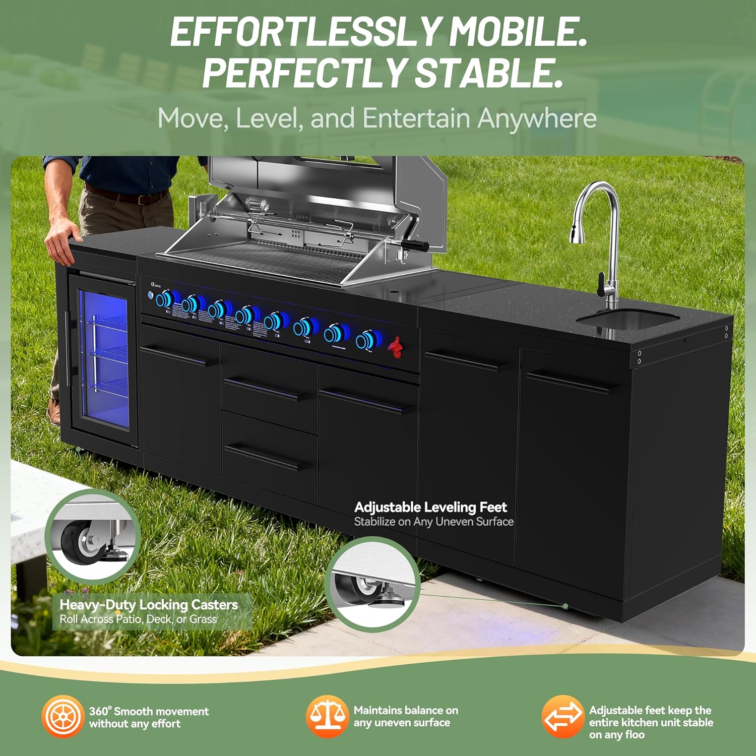VESTIVIUM 112 all-in-one outdoor kitchen review,best modular outdoor kitchen,VESTIVIUM outdoor kitchen pros cons,should I buy VESTIVIUM 112,VESTIVIUM 8-burner grill station worth buying,VESTIVIUM vs other outdoor kitchens performance testing and real-world results