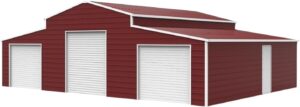 Image 1 of Yuntu Rapid Drive 42x30FT metal storage shed review