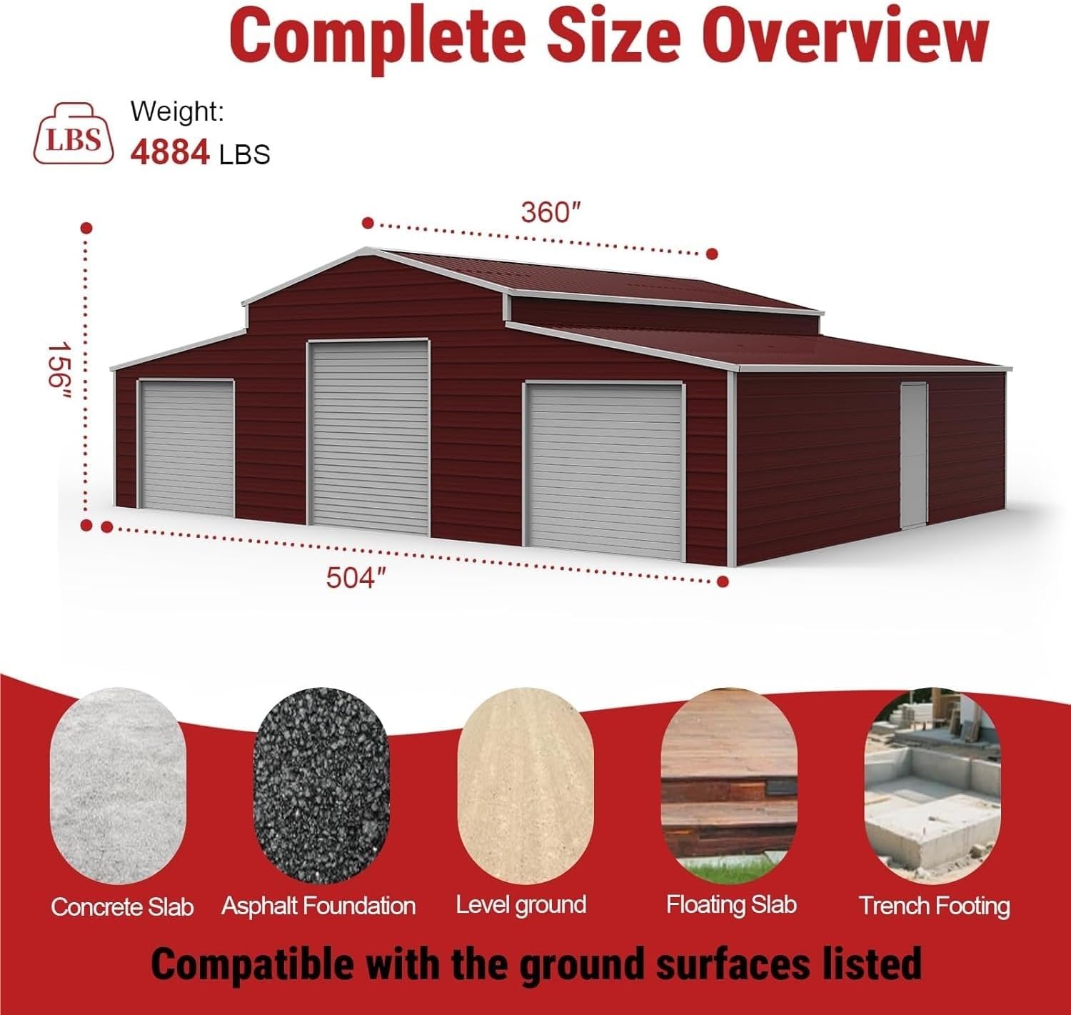 Yuntu Rapid Drive 42x30FT metal storage shed review,42x30 metal barn garage pros cons,best large metal storage shed for farm equipment,Yuntu Rapid Drive storage shed worth it,heavy-duty steel garage vs traditional building,42x30 prefab metal building with roll-up doors unboxing and complete package contents