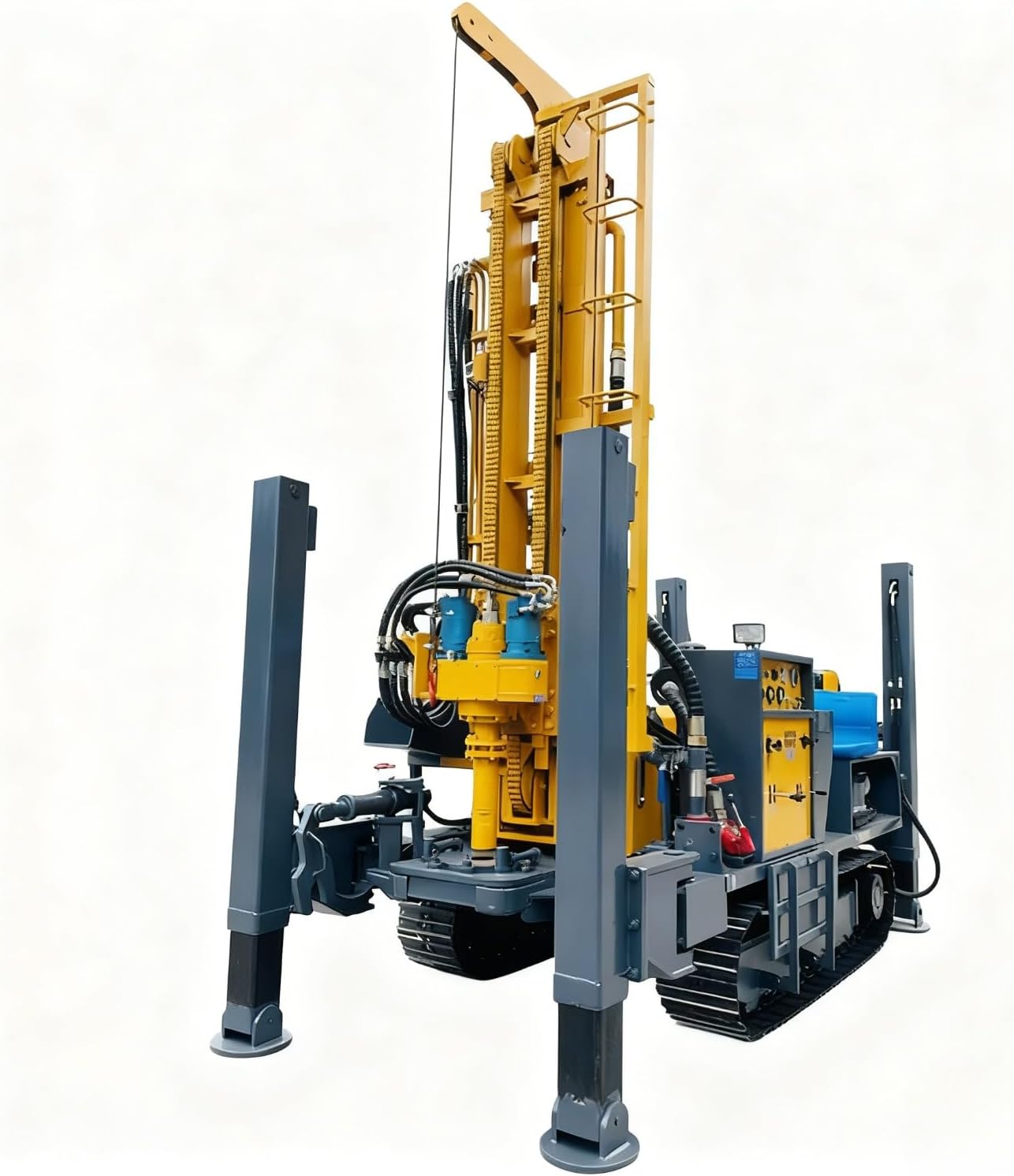 buy dual power water air drilling rig,should I buy dual power drilling rig,best tracked hydraulic drilling rig,dual power drilling rig pros cons,agricultural well drilling rig worth buying,geothermal drilling rig vs alternatives - detailed features and technical specifications