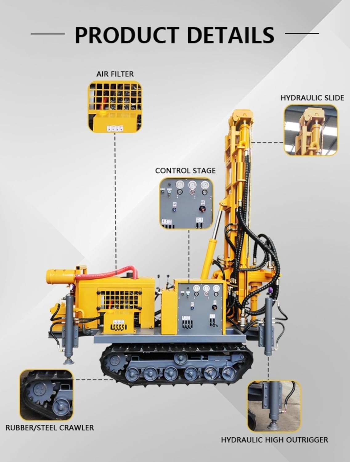buy dual power water air drilling rig,should I buy dual power drilling rig,best tracked hydraulic drilling rig,dual power drilling rig pros cons,agricultural well drilling rig worth buying,geothermal drilling rig vs alternatives unboxing and complete package contents