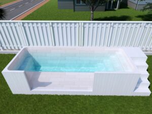 Image 1 of buy fiberglass swimming pool 22ft