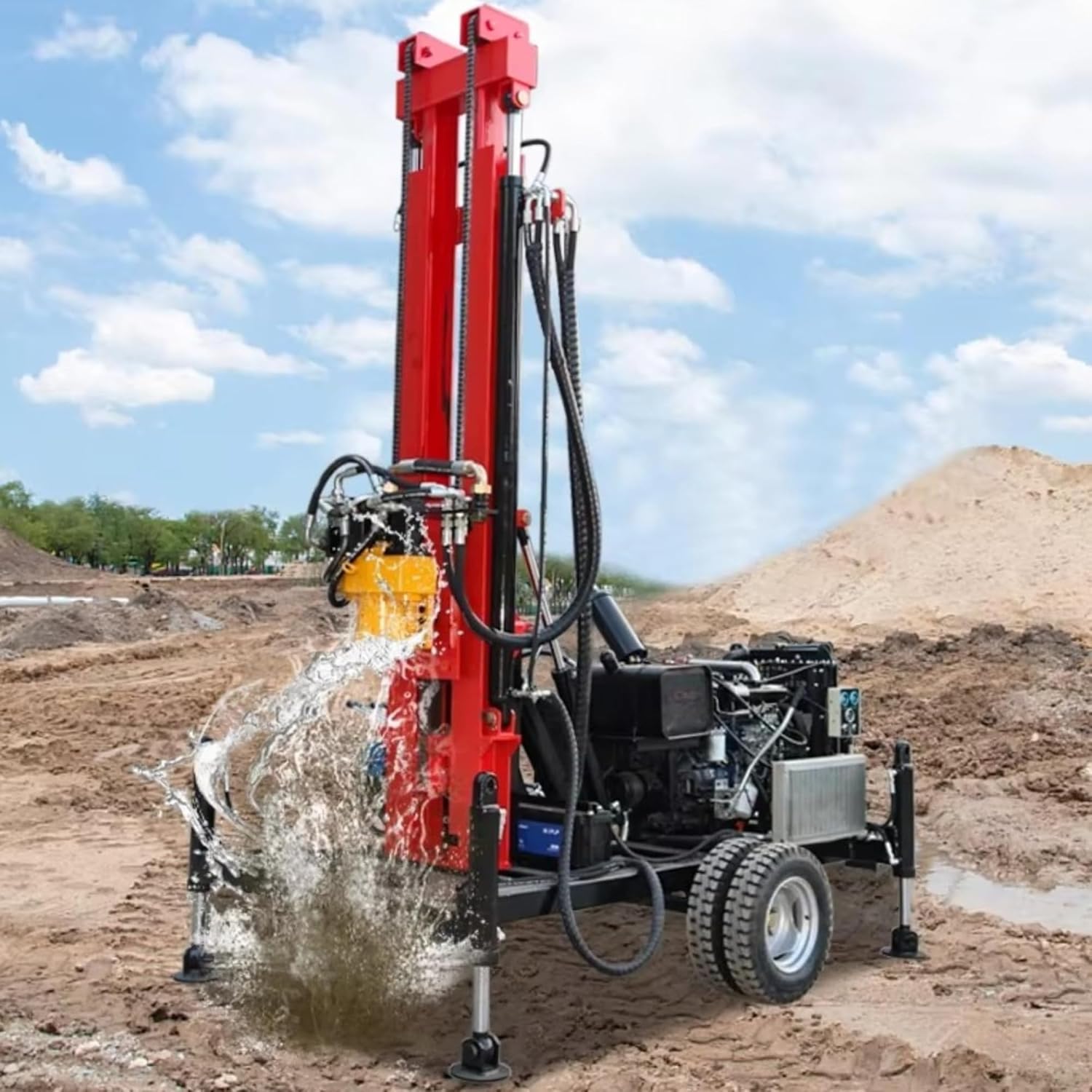hydraulic water well drilling rig,best hydraulic well drill for homestead,hydraulic borehole drilling machine pros cons,compact well drilling equipment review,should I buy a hydraulic water well rig,hydraulic vs manual well drilling - detailed features and technical specifications