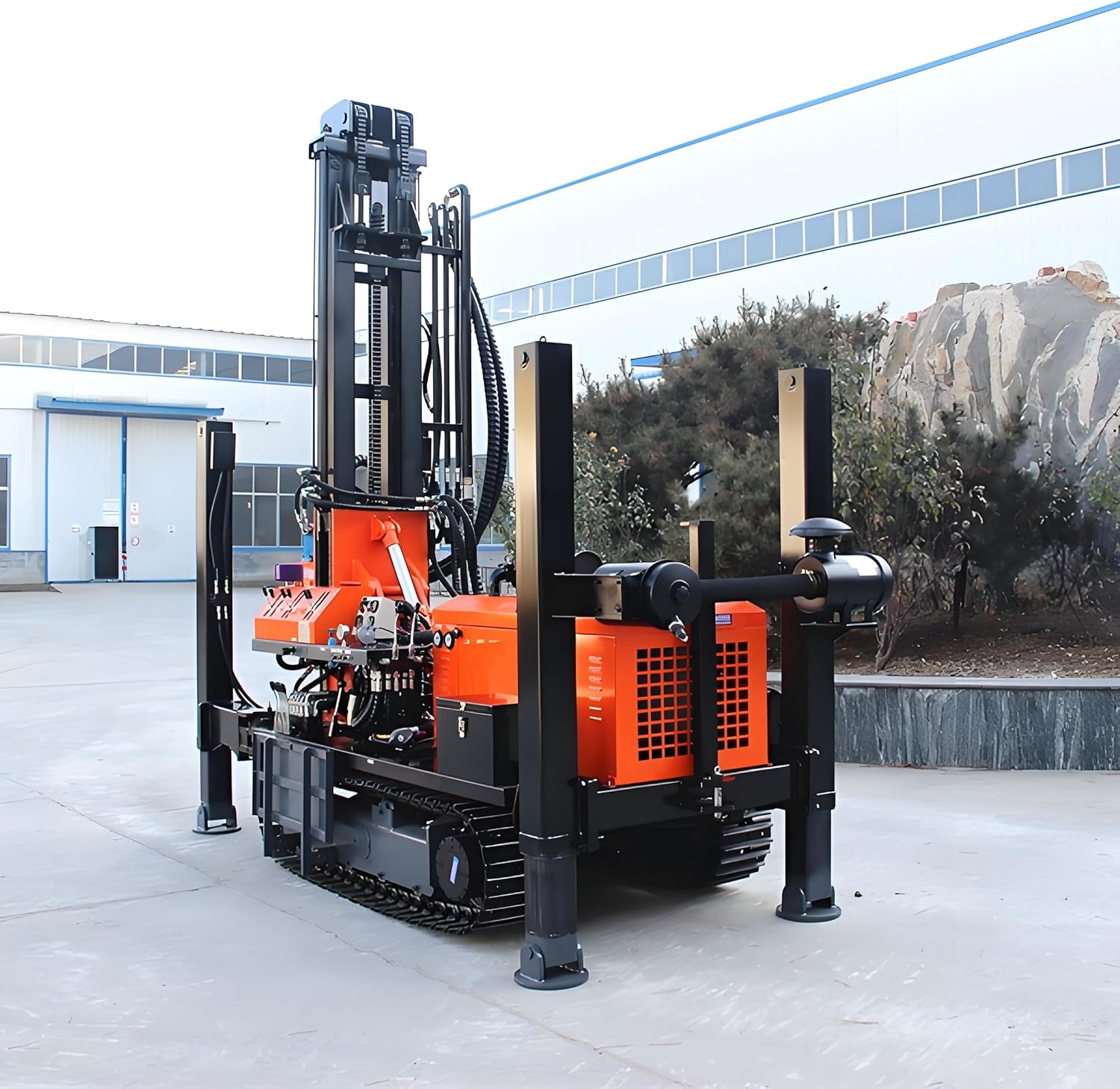 mini borehole drilling rig,portable well drilling machine,compact ground drill equipment,crawler drilling rig pros cons,best mini well drill rig,should I buy a mini borehole drilling rig unboxing and complete package contents