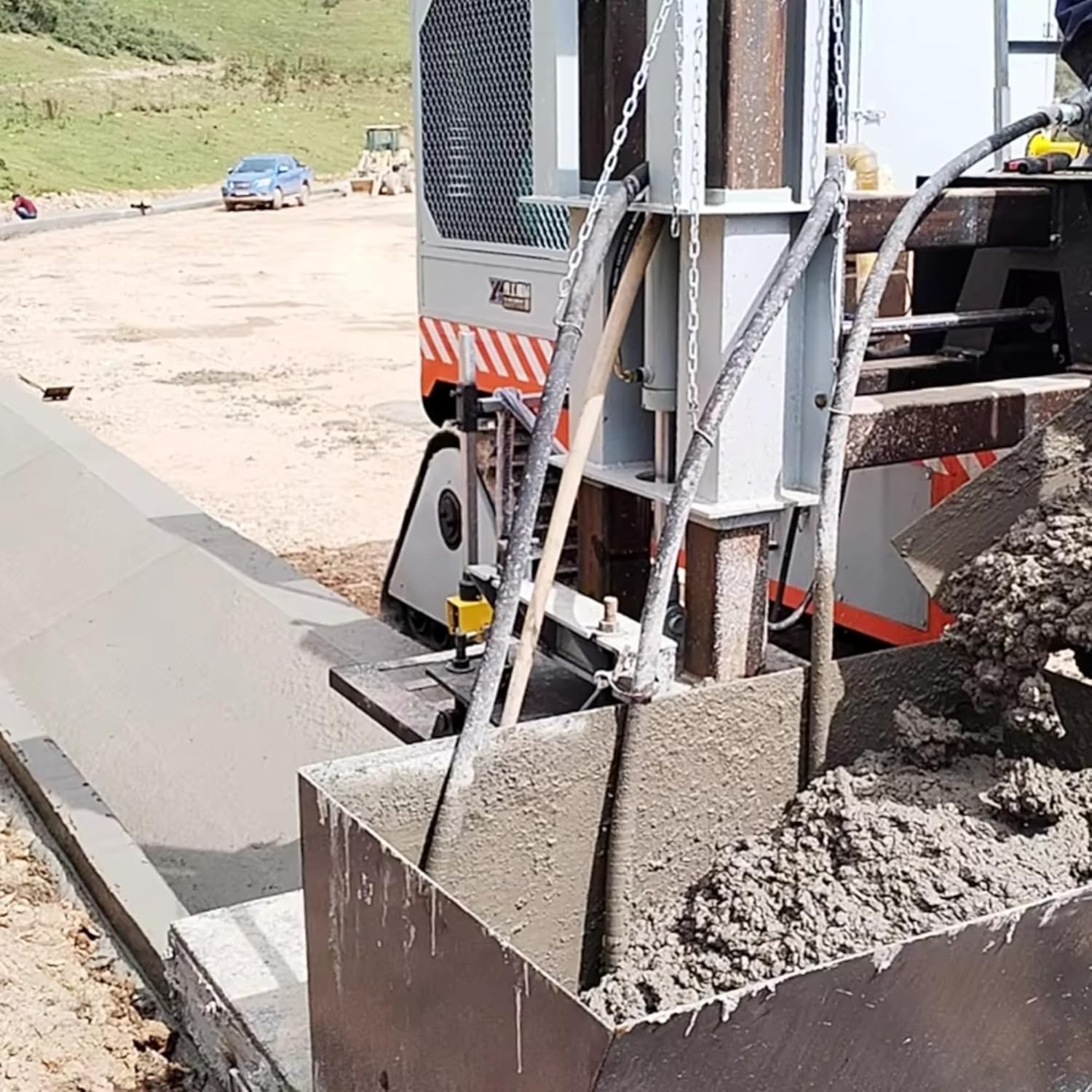 tracked concrete curb slipform machine,curb and gutter paver all terrain,hydraulic tracked curb equipment,concrete curb paving machine pros cons,buy tracked curb machine online,best curb construction equipment for roads unboxing and complete package contents