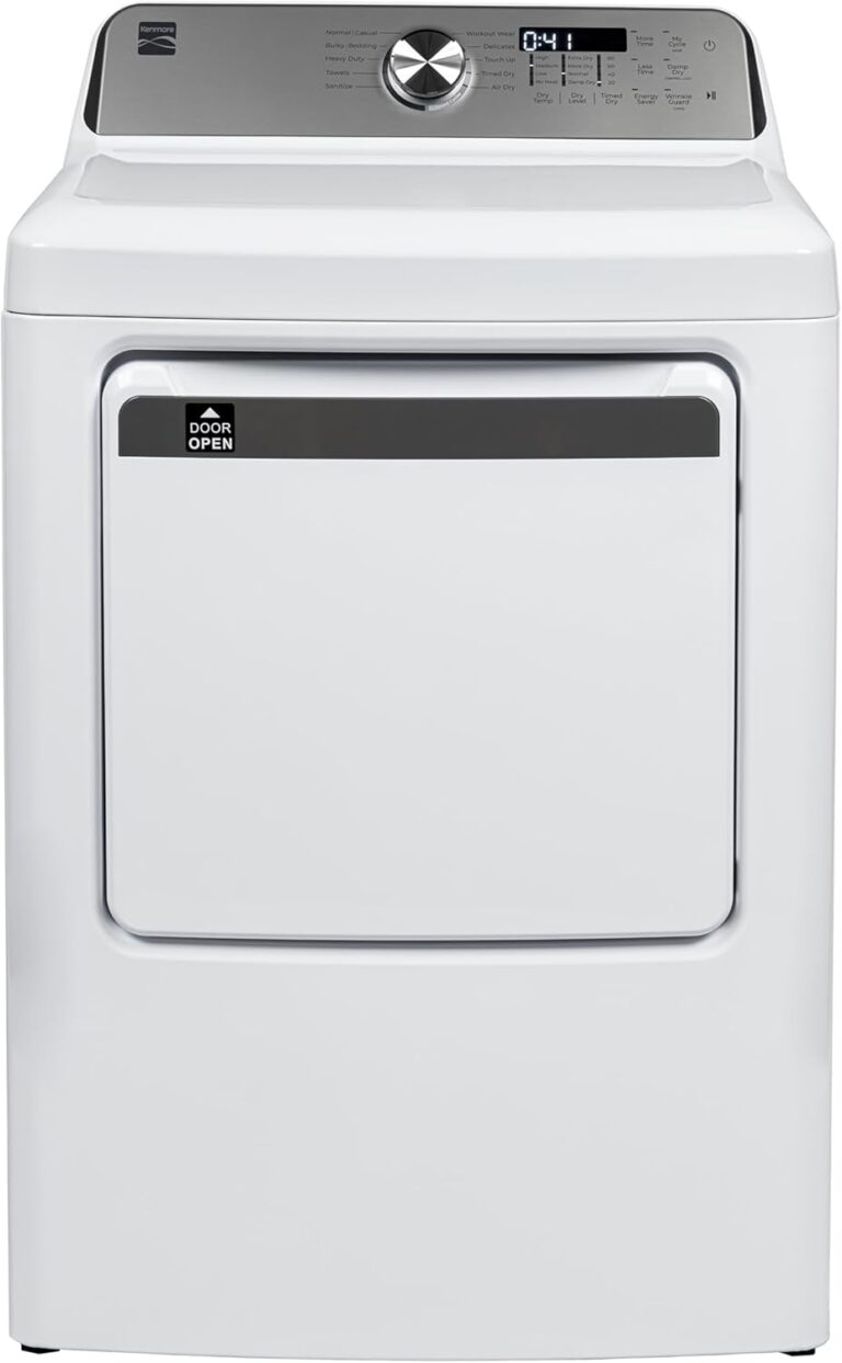 Kenmore Electric Dryer Review: Honest Pros & Cons (2024) 1 Image 1 of Kenmore electric dryer review